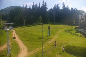 Kamera: Szrenica Ski Arena Stacja dolna Szklarska Poręba Szrenica Ski Arena Stacja dolna