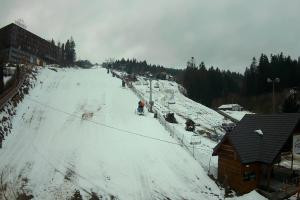 Krynica Henryk Ski Widok na stok