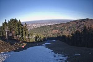 Kamera: Myślenice SN Widok z górnej stacji Myślenice Myślenice SN Widok z górnej stacji