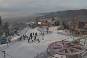 Kamera: Czorsztyn Ski Widok z górnej stacji Czorsztyn Kluszkowce Czorsztyn Ski Widok z górnej stacji