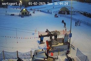 Rąblów Nartsport Widok na stok