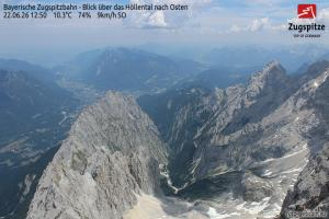 Kamera: Ga-Pa Zugspitze ost Garmisch-Partenkirchen Ga-Pa Zugspitze ost