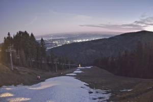 Kamera: Myślenice SN Widok z górnej stacji Myślenice Myślenice SN Widok z górnej stacji