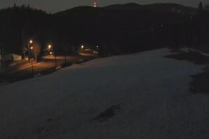 Kamera: Biały Krzyż Widok na stok Szczyrk Biały Krzyż Widok na stok