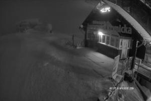 Kamera: Jaworzyna Krynicka Widok na trasÄ™ dla dzieci na szczycie (1100 m n.p.m.) Krynica Jaworzyna Krynicka Widok na trasÄ™ dla dzieci na szczycie (1100 m n.p.m.)