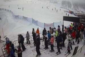 Kamera: Zieleniec Zieleniec SKI Arena - Widok z dolnej stacji Zieleniec Zieleniec Zieleniec SKI Arena - Widok z dolnej stacji