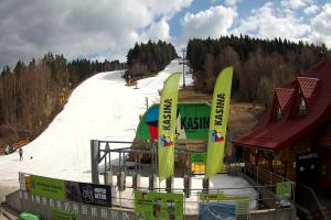 Kasina Wielka Kasina ski Dolna stacja kolejki krzesełkowej