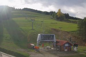 Krynica Słotwiny Widok na stok