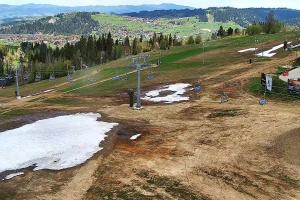 Bukowina Tatrzańska Rusiń-ski Widok na stok
