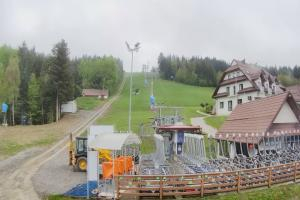 Spytkowice Beskid Ski Widok na stok