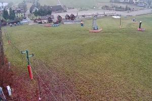 Stężyca Wieżyca Widok na stok