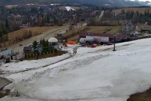 Zakopane Szymoszkowa Widok z karczmy Pająkówka