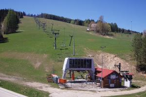 Krynica Słotwiny Widok na stok