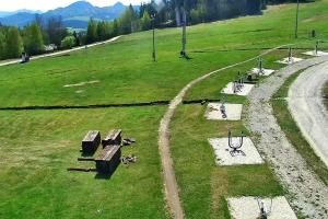 Czorsztyn Kluszkowce Czorsztyn Ski Widok z górnej stacji