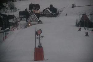 Kamera: Cieńków Widok na stok Wisła Cieńków Widok na stok