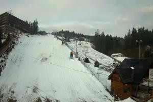 Krynica Henryk Ski Widok na stok