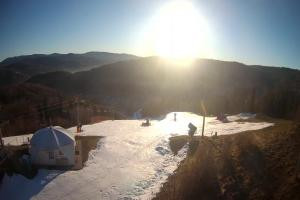 Kamera: STOK – Stacja Narciarska Widok z górnej stacji Wisła STOK – Stacja Narciarska Widok z górnej stacji