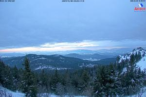 Grosser Arber Grosser Arber Blick Arber nach Süden