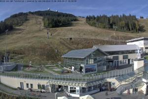 Grosser Arber Grosser Arber Blick Talstation Arber