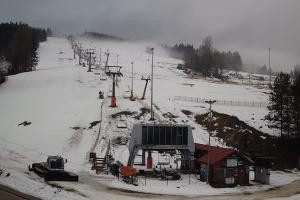 Krynica Słotwiny Widok na stok