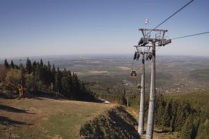 Świeradów Zdrój Ski&Sun Widok na wyciąg