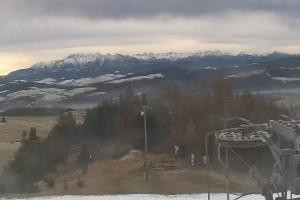 Kamera: Czorsztyn Ski Widok z górnej stacji Czorsztyn Kluszkowce Czorsztyn Ski Widok z górnej stacji