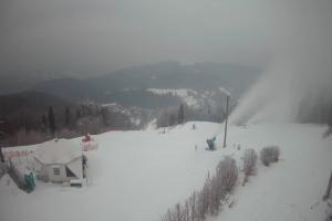 Wisła STOK – Stacja Narciarska Widok z górnej stacji