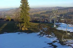 Kamera: Witów Ski Widok z dołu Zakopane Witów Ski Widok z dołu