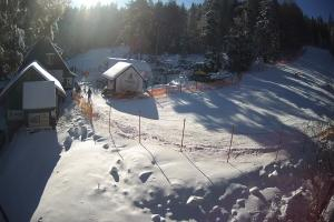 Gorlice-Małastów Magura Małastowska Widok na wyciąg krzesełkowy