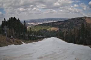 Myślenice Myślenice SN Widok z górnej stacji