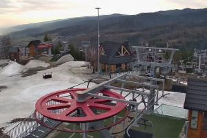 Czorsztyn Kluszkowce Czorsztyn Ski Widok z górnej stacji