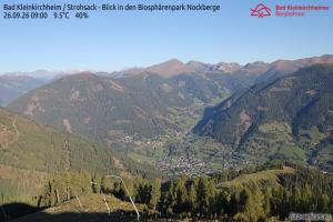 Bad Kleinkirchheim Bad Kleinkirchheim Strohsack widok na Biospharenpark Nockberge