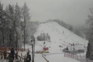 Szczawnica Palenica Widok na stok