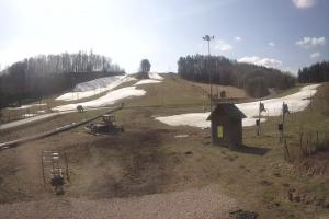 Siepraw Siepraw Ski Widok z kamery na stok w Sieprawiu