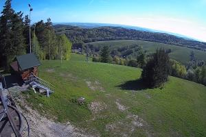 Kiczera KiczeraSki Widok na stok