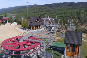 Czorsztyn Kluszkowce Czorsztyn Ski Widok z górnej stacji