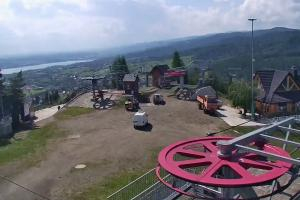Kamera: Czorsztyn Ski Widok z górnej stacji Czorsztyn Kluszkowce Czorsztyn Ski Widok z górnej stacji