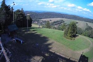 Kiczera KiczeraSki Widok na stok