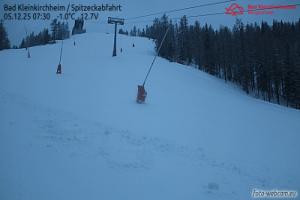 Kamera: Bad Kleinkirchheim - Spitzeck widok z Biospharenparkbahn Brunnach Spitzeck Bad Kleinkirchheim - Spitzeck widok z Biospharenparkbahn Brunnach