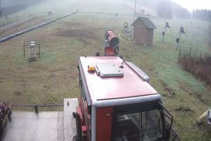 Siepraw Siepraw Ski Widok z kamery na stok w Sieprawiu